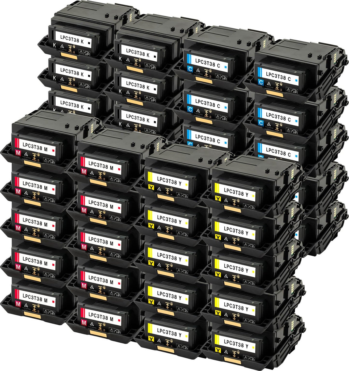 エプソン用 LPC3T38 互換トナー 4色セット Mサイズ