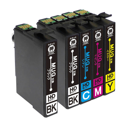 エプソン用 MUG-4CL (マグカップ) 互換インク 4色セット