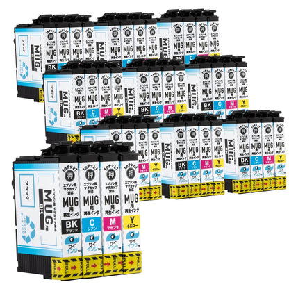 エプソン用 MUG-4CL (マグカップ) リサイクルインク 4色セット