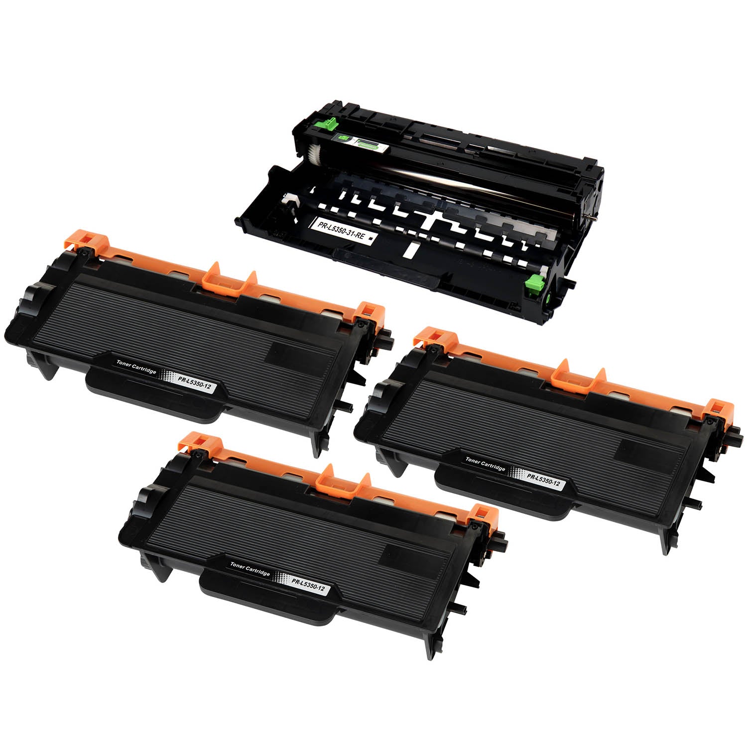 NEC用 PR-L5350-12 互換トナー ブラック＋PR-L5350-31 再生ドラム