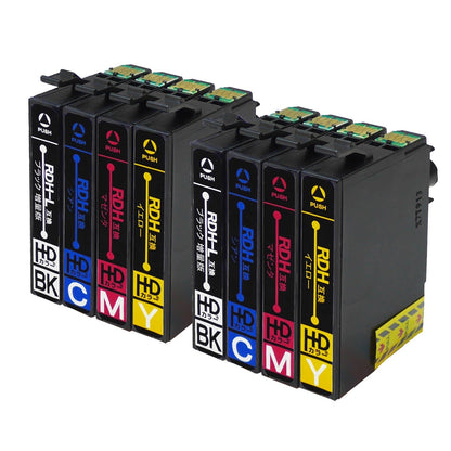 エプソン用 RDH-4CL (リコーダー) 互換インク 4色セット