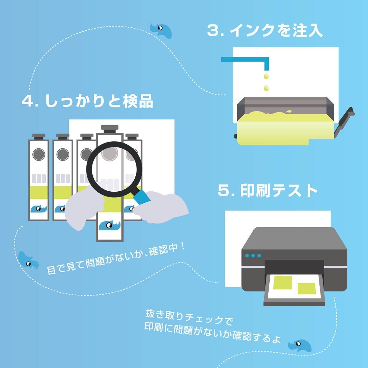 キヤノン用 BCI-301/300 リサイクルインク 8本選べるセット