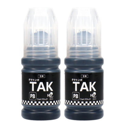 エプソン用 TAK-PB-L (タケトンボ) 互換インクボトル フォトブラック