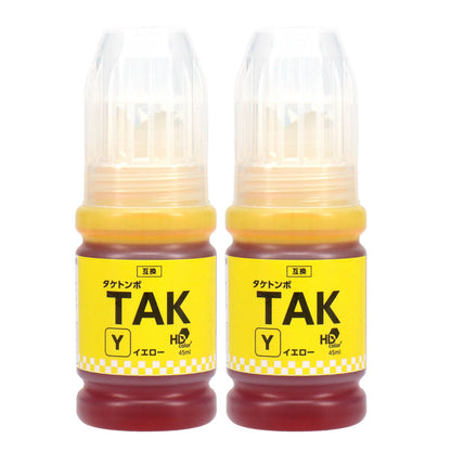 エプソン用 TAK-Y-L (タケトンボ) 互換インクボトル イエロー