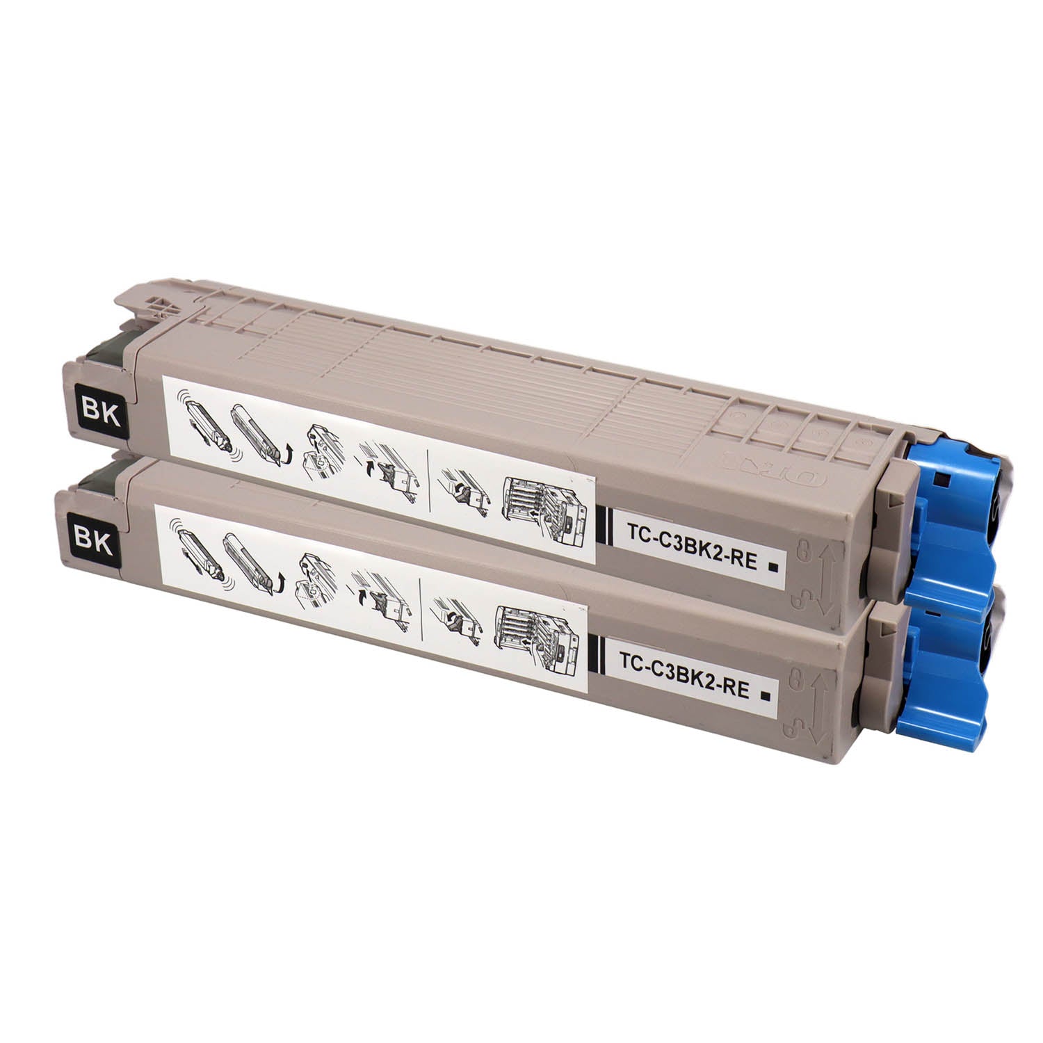 OKI用 TC-C3BK2 リサイクルトナー ブラック 大容量