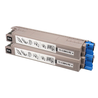 OKI用 TC-C3BK2 リサイクルトナー ブラック 大容量