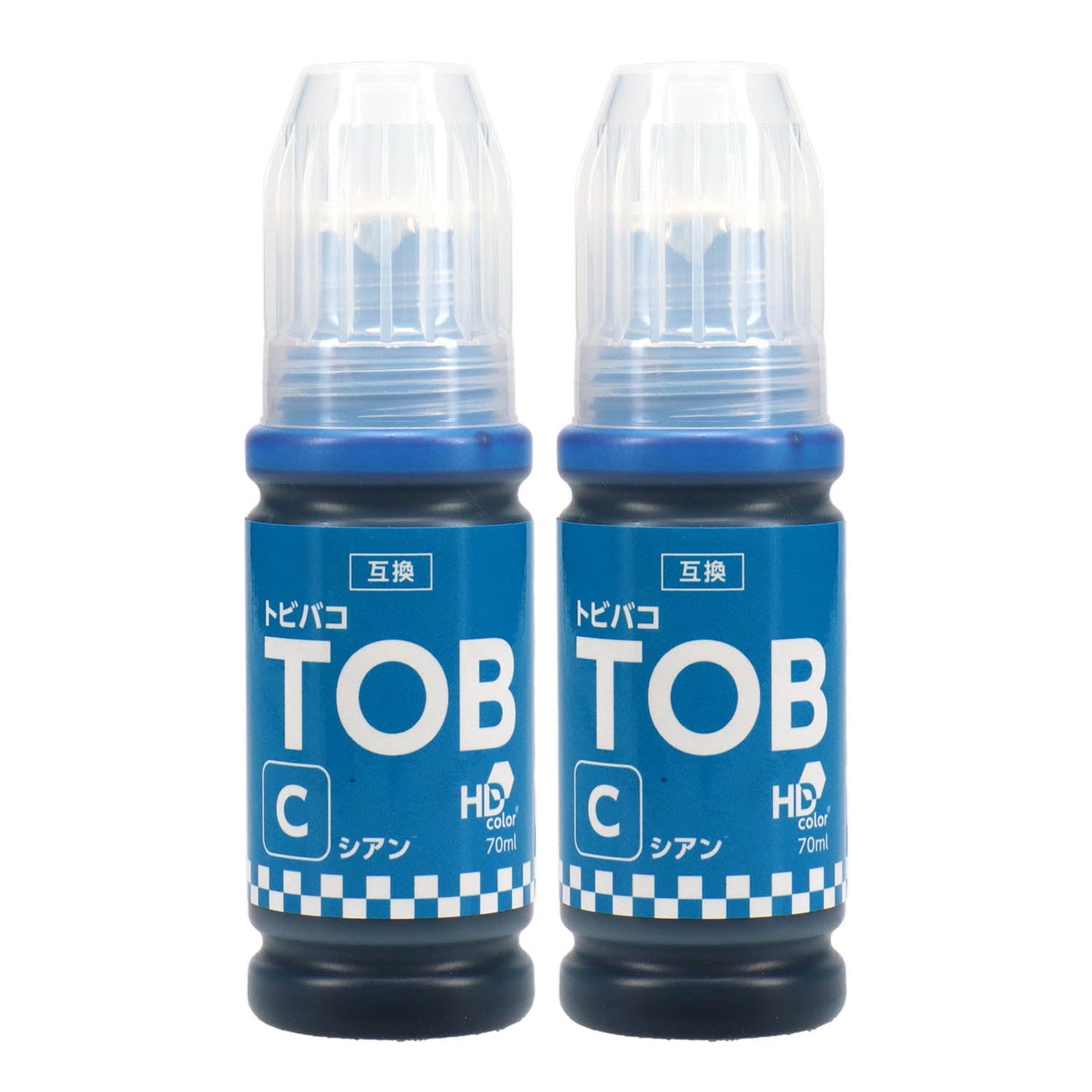 エプソン用 TOB-C (トビバコ) 互換インクボトル シアン