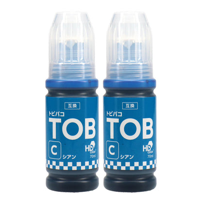 エプソン用 TOB-C (トビバコ) 互換インクボトル シアン