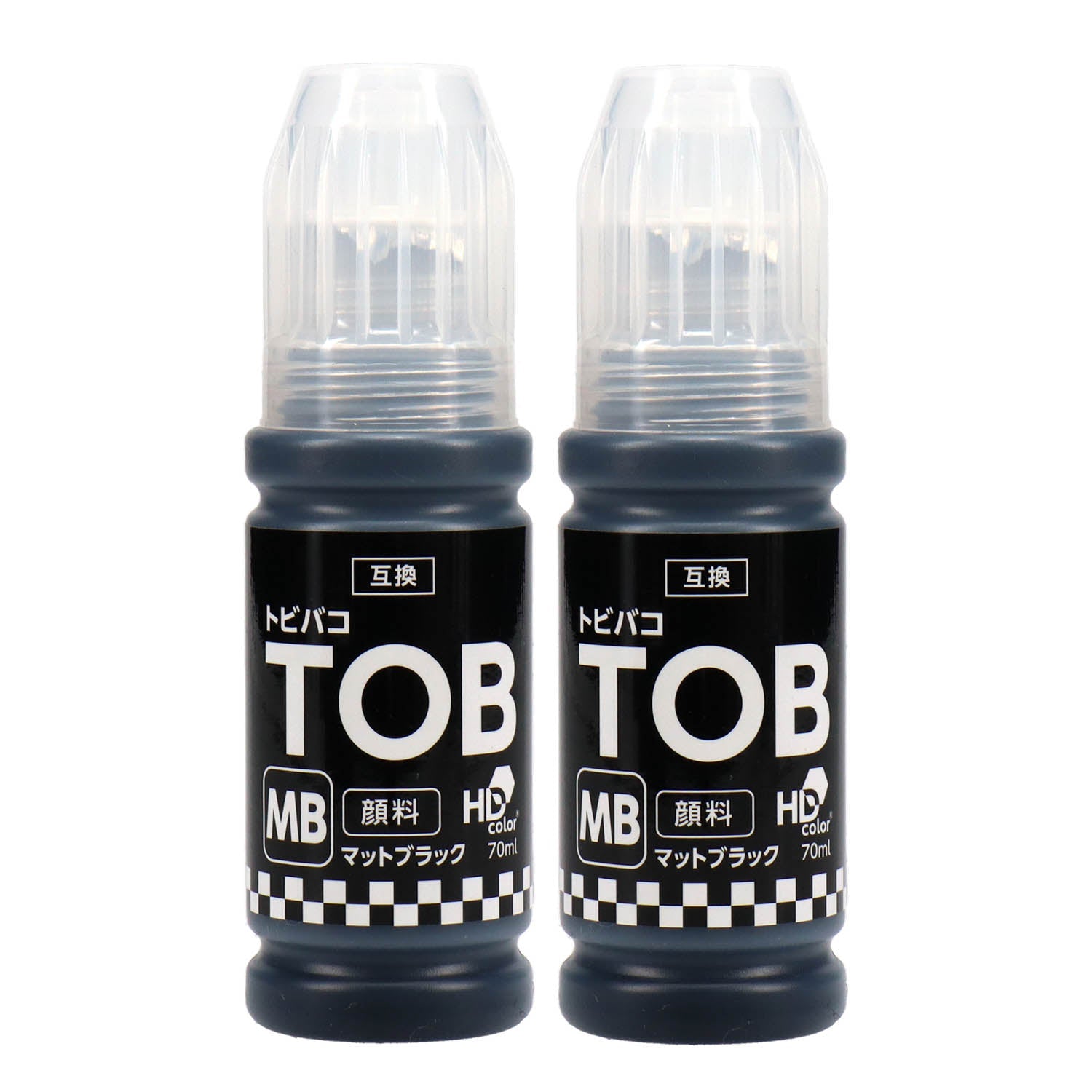 純正品エプソン インクボトル (トビバコ) TOB 5色セット (TOB-PB MB C M Y) - 5